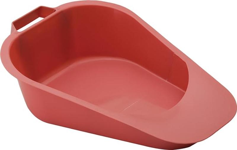 Hermell P01019 Bed Pan in Bulk, Pink