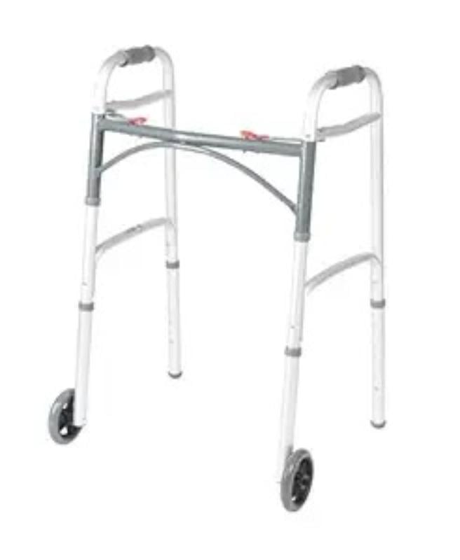 Hermell P3064 Dual Button Folding Walker