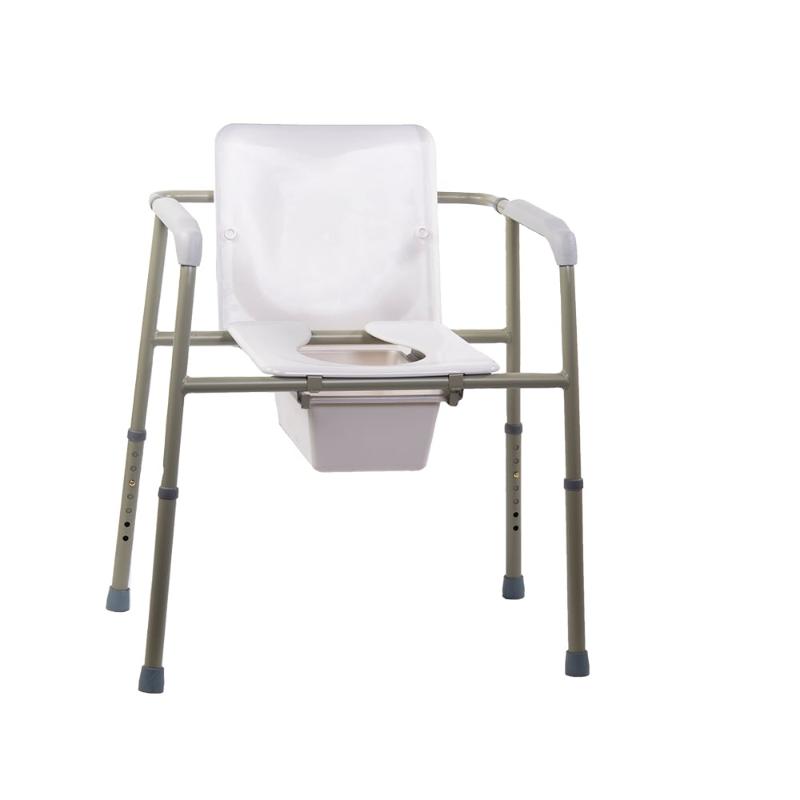 Hermell P7185-RB 450 lbs Capacity 3-in-1 Commode