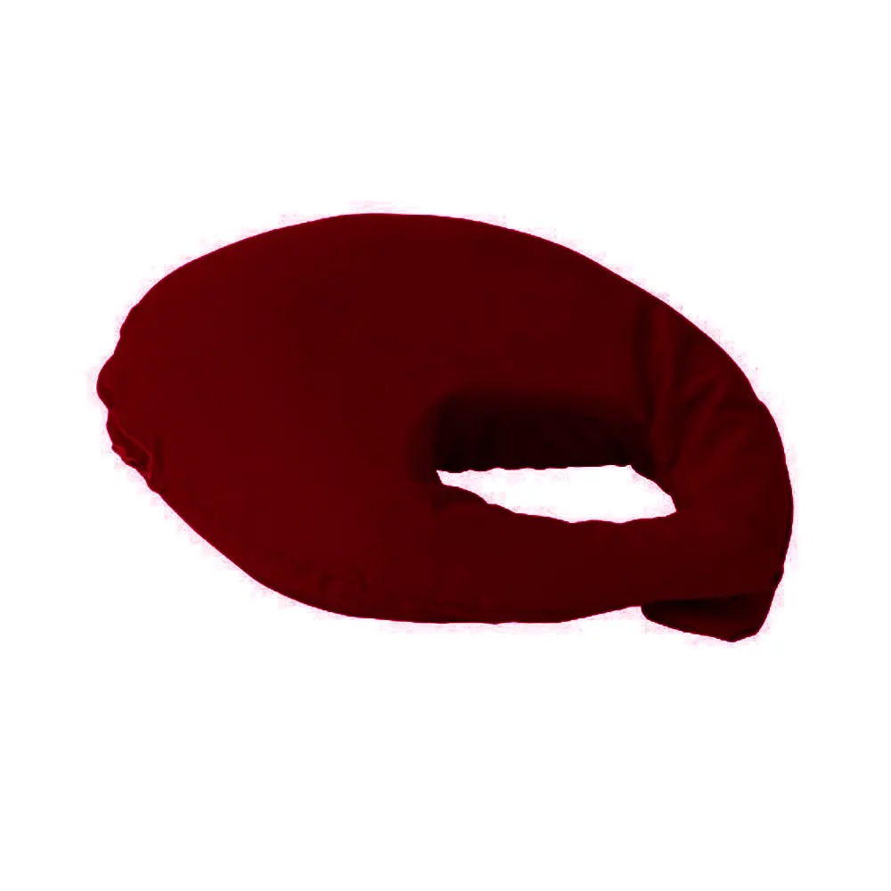 Hermell 1005-BU Orthopedics Soft Cervical Pillow with Burgundy Pillow Case - One Size