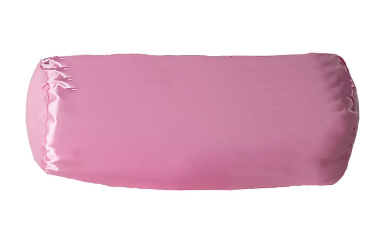 Hermell 1005-SP Soft Cervical Pillow with Satin Pink Pillow Case - One Size