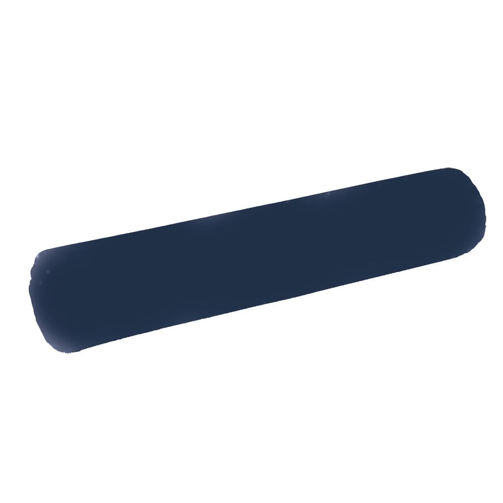 Hermell 1007-N 4 x 19 in. Long Cervical Roll, Navy