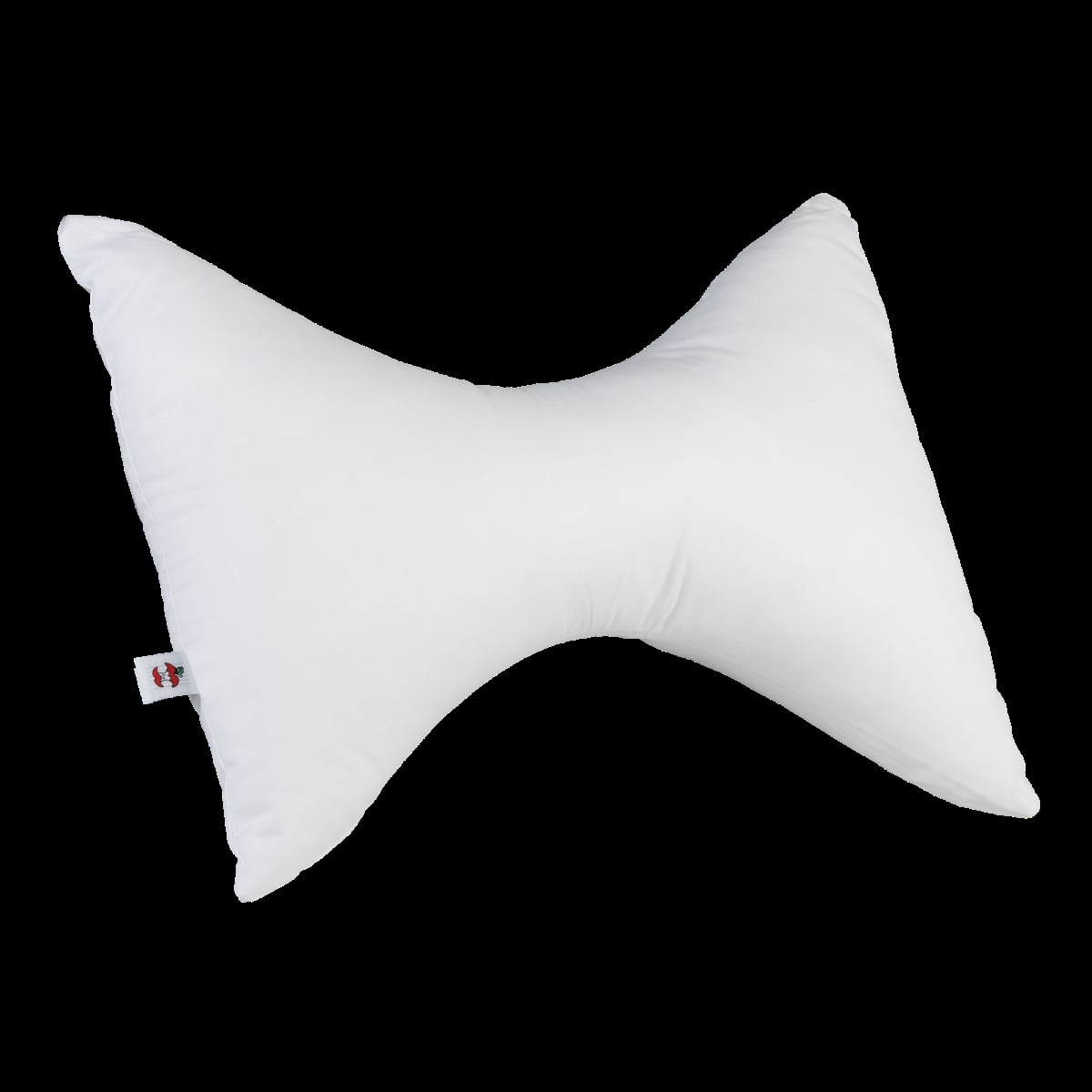 Hermell 1008-W Cervical Bow-Tie Pillow, White - One Size