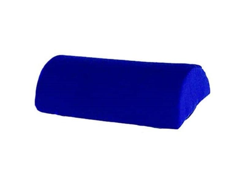 Hermell 1011-BL 7 x 11 in. Half Lumbar Roll Firm with Strap, Blue