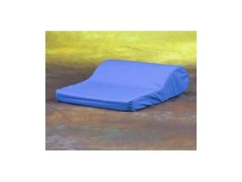 Hermell 1016-SBL AB Tension Pillow with Satin Cover, Blue - One Size