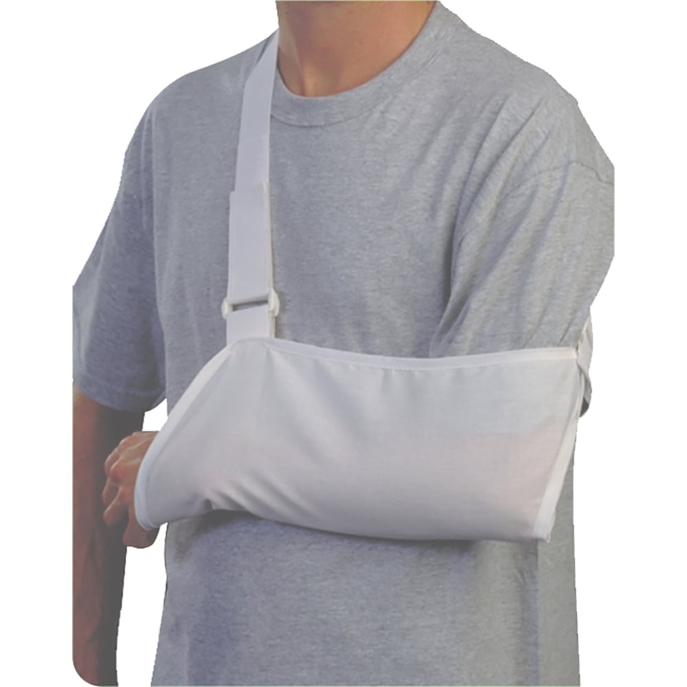 Hermell 1241-WP Open End Arm Sling, White - Pediatric