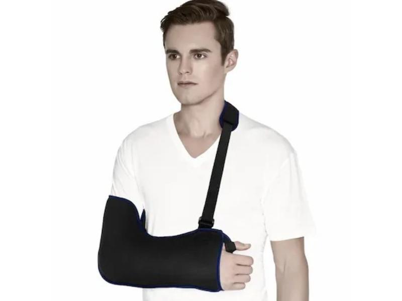Hermell 1241-BS Open End Arm Sling, Black - Small