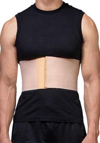 Hermell 2100-MXL All Elastic Rib Belt Male - Extra Large