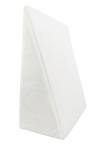 Hermell 5040-W Old Number 9640 Knee Wedge, White - 18 x 12 x 5 in.