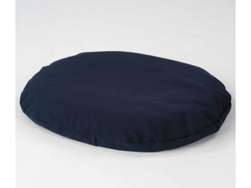 Hermell 5309-14 14 in. Molded Donut Orthopedic Cushion, Navy - Small