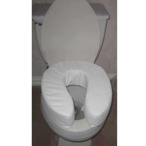 Hermell 58004 Padded Commode Cushion - 4 in. Thick