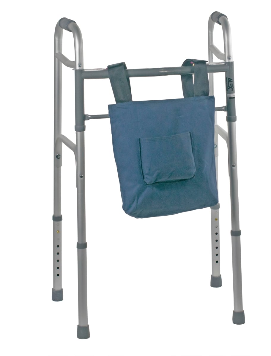 Hermell 6604 Canvas Walker Bag with Pouch, Blue