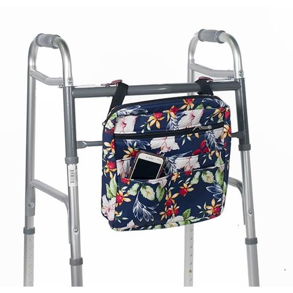 Hermell 66100 Mobility Bag, Blue Floral