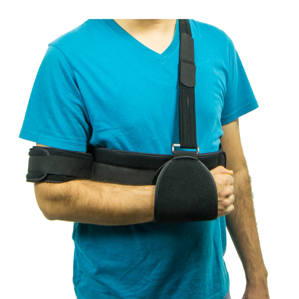 Hermell 7570 Shoulder Immobilizer, Black - Universal
