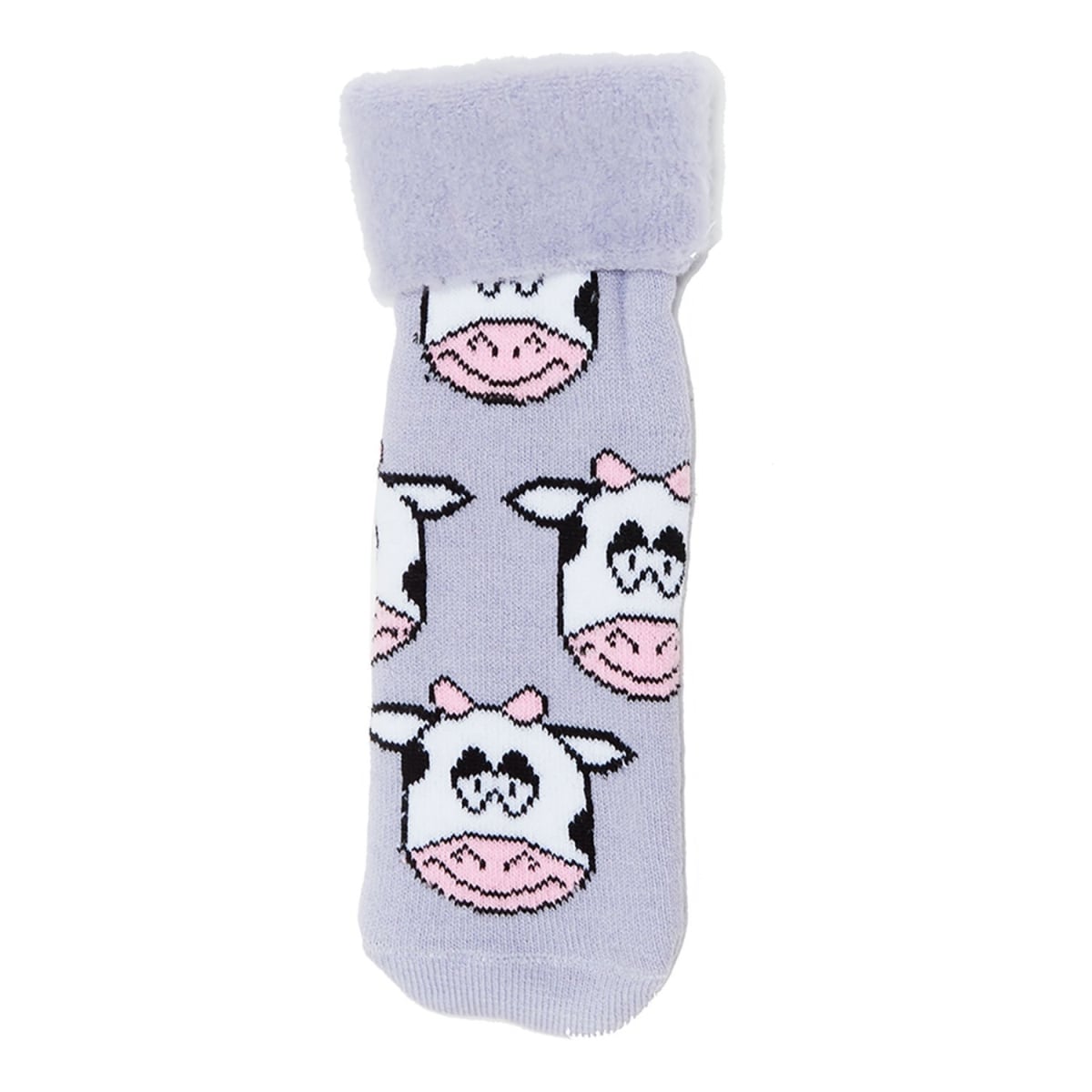 Hermell 89185 Comfort Bed Socks, Soft Lilac - Cow