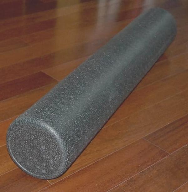 Hermell 9811 6 x 36 in. Foam Roller, Black