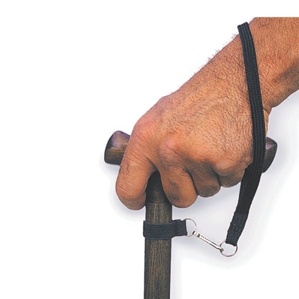 Hermell MP-04001 Wrist Strap with Snap Off Clip, Black