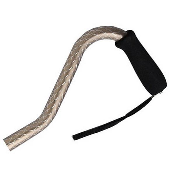 Hermell MP-21226 Offset Adjustable Aluminum Cane with Foam Grip Handle, Bronze