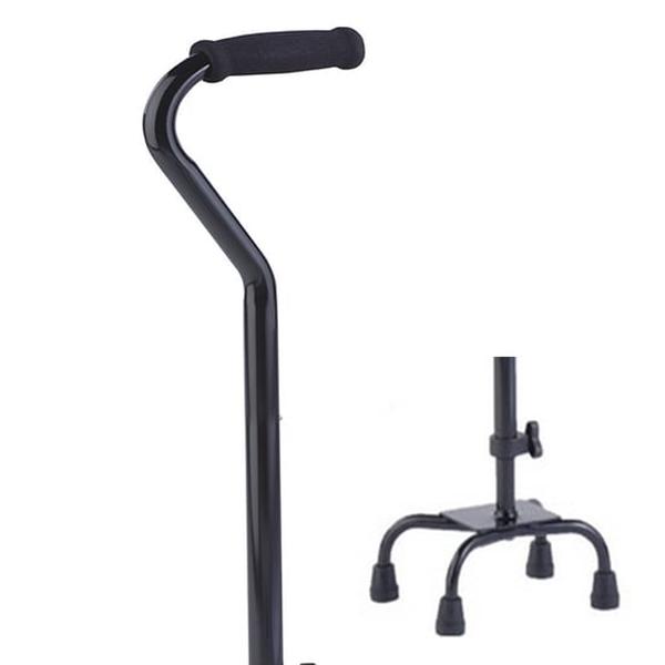 Hermell MP-51500 Bariatric Quad Cane Small Base, Black