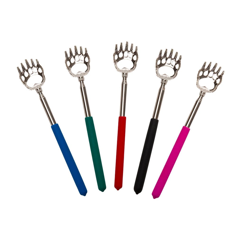 Hermell BS-20001 Extendable Back Scratcher, Black