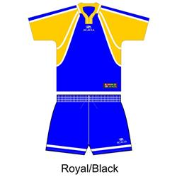 Picture of Acacia Sports 74-701 Soccer Sets for Adult&#44; Royal&#44; Yellow & White - Extra Large - 2 Piece
