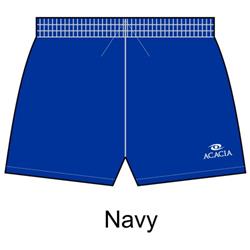 Picture of Acacia Sports 78-203 Shorts for Youth&#44; Navy - Medium