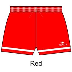Picture of Acacia Sports 79-351 Shorts for Youth&#44; Black & White - Extra Large