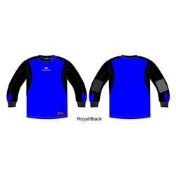 Picture of Acacia Sports 84-403 Keeper Jersey for Adult&#44; Royal & Black - Small