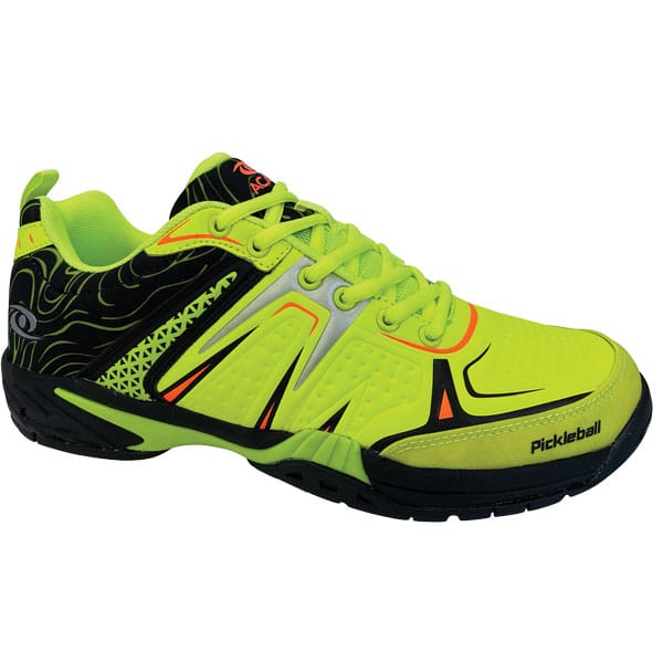 31-165 DinkShot II Lime & Black Quick Move Supportive Unisex Pickleball Shoe, Size Men 6.5 & Women 8.0