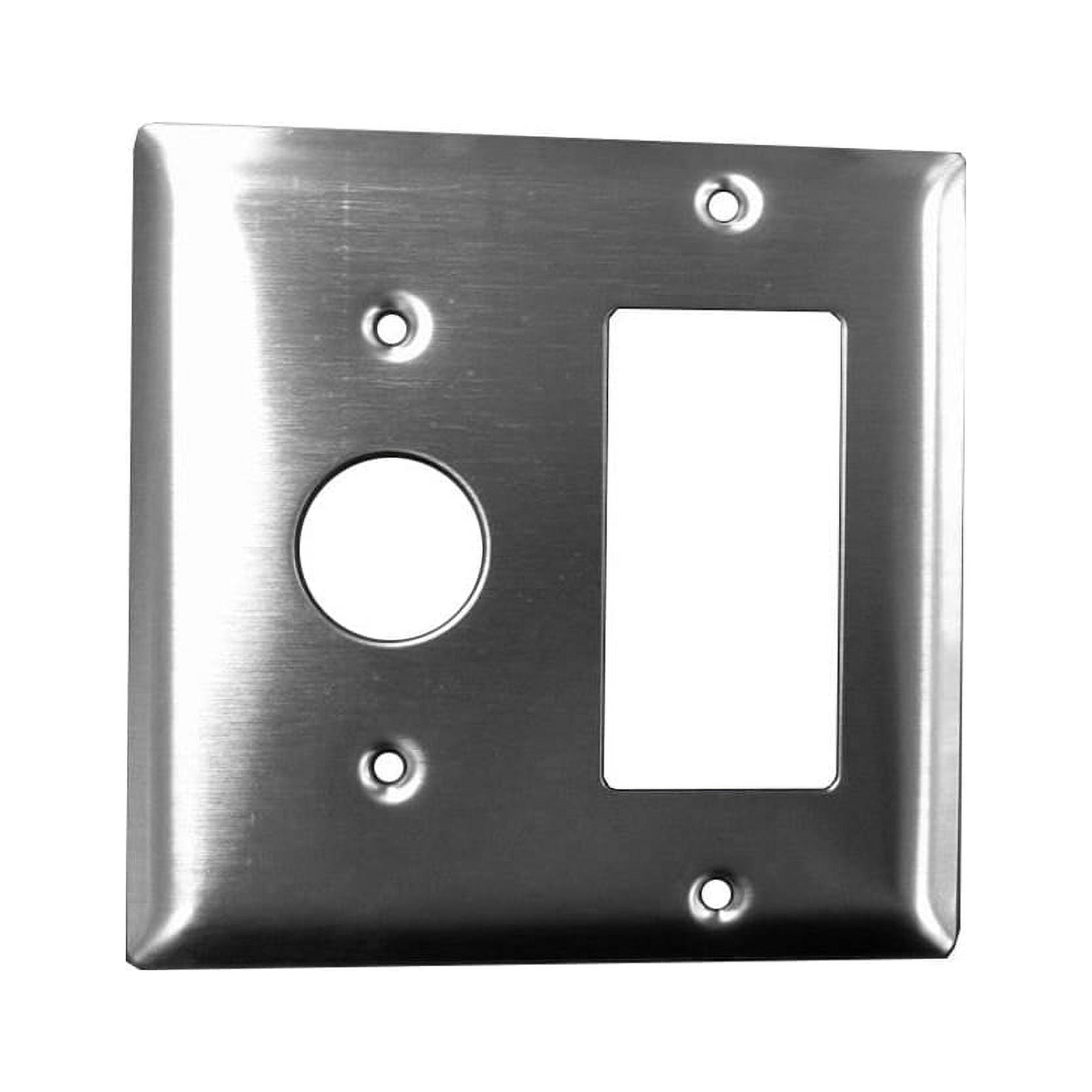 Picture of Amba AJ-DGP-P Radiant Square Double Gang Plate - Polished