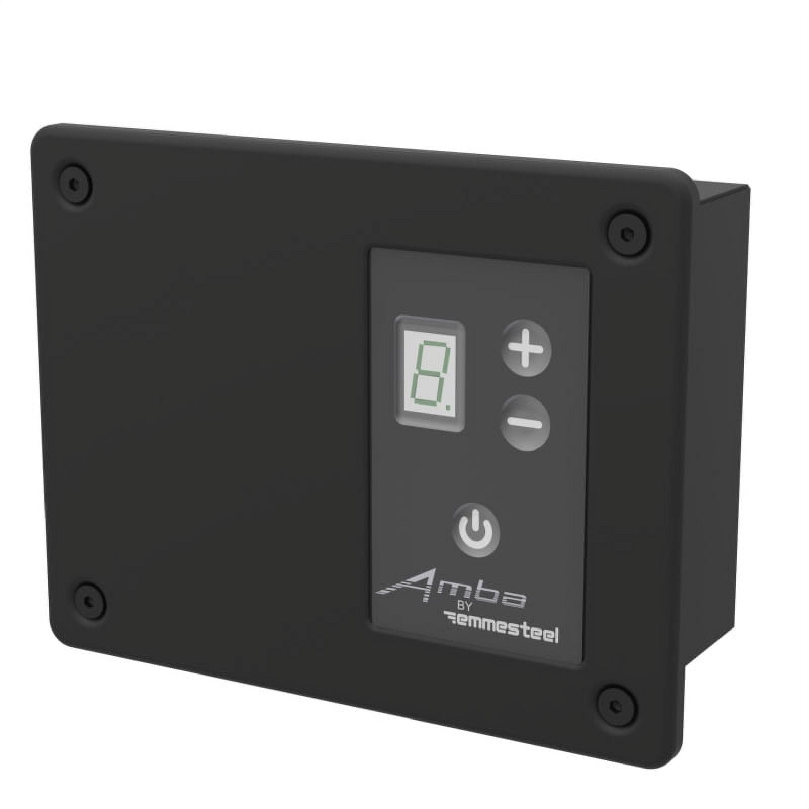Picture of Amba ATW-DHCR-MB Remote Digital Heat Controller - Matte Black