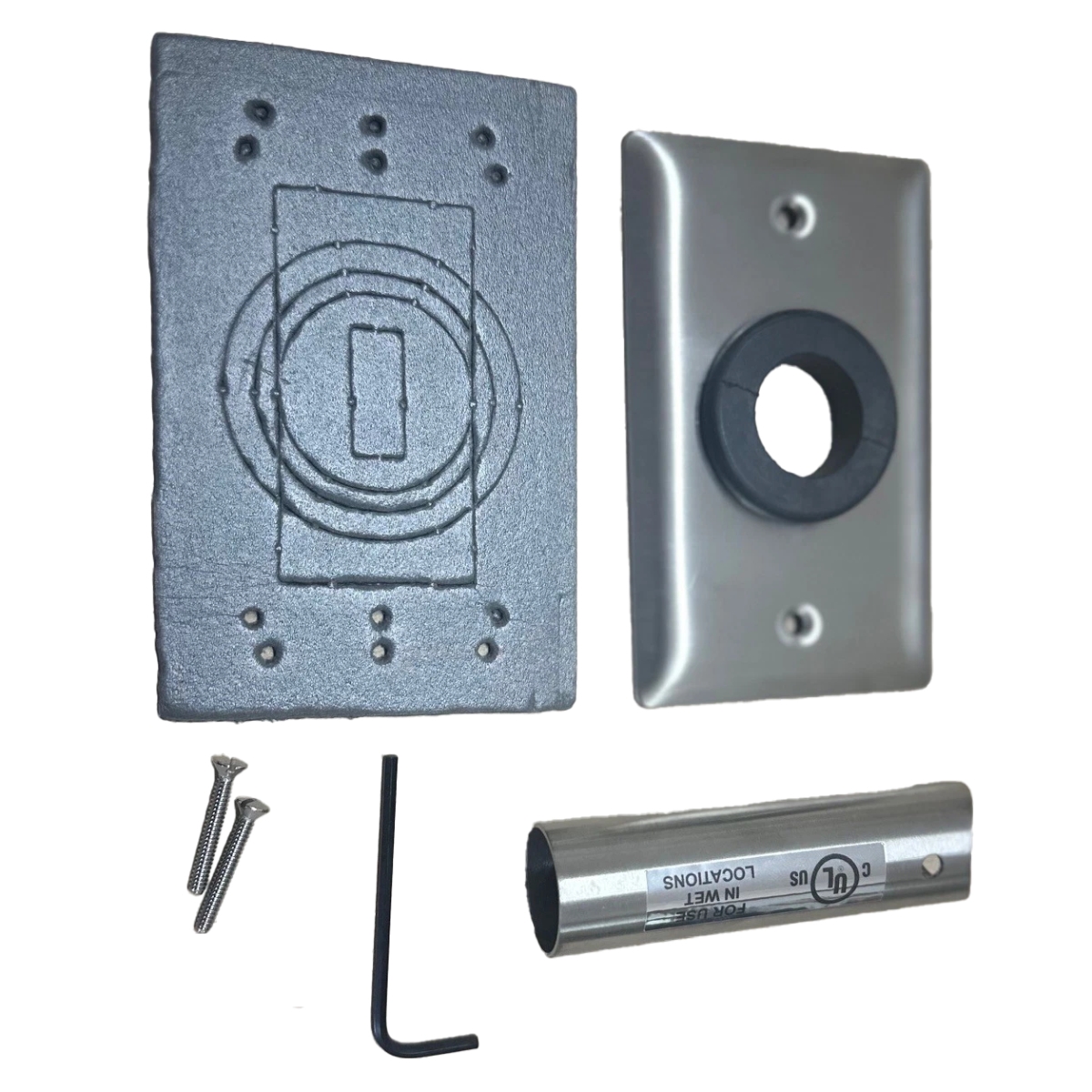 Picture of Amba Products AC-WRK.3 Cape Wet-Rated Upgrade Kit - Polished