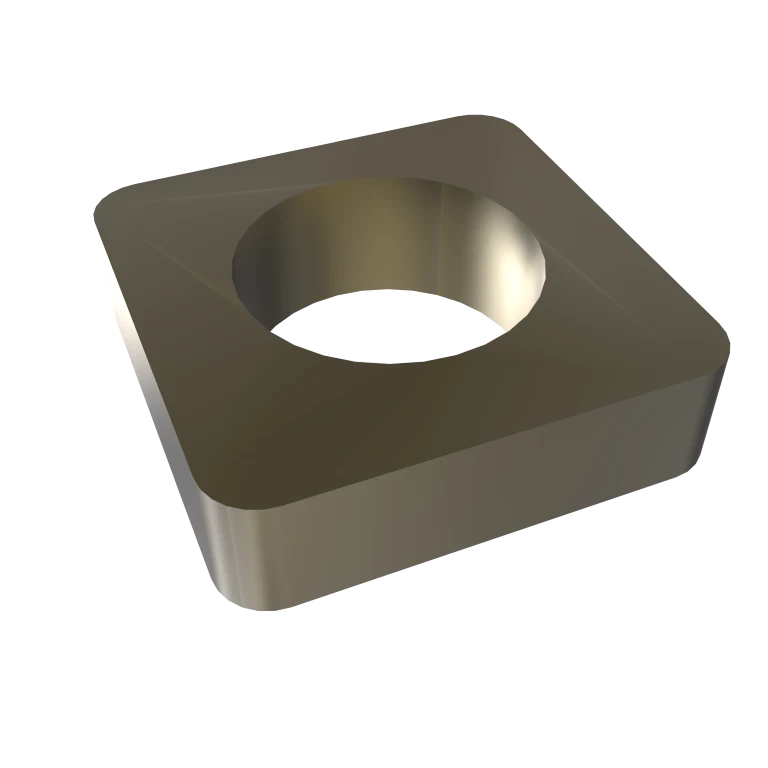 Picture of Amba Products AE-10S-BB 10 mm Amba Square Spacer for Use with Quadro or Vega Collections in Brushed Bronze&#44; Pack of 2