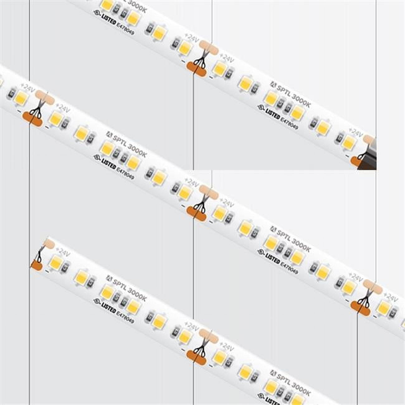 Picture of American Lighting SPTL65-WW-13 Trulux Spec Grade LED Strip Light - 13.1 ft. Reel - IP65 Wet Location - 3000K - 7.8 W by ft. - 480 Lumens by ft. - 24 V&#44; White