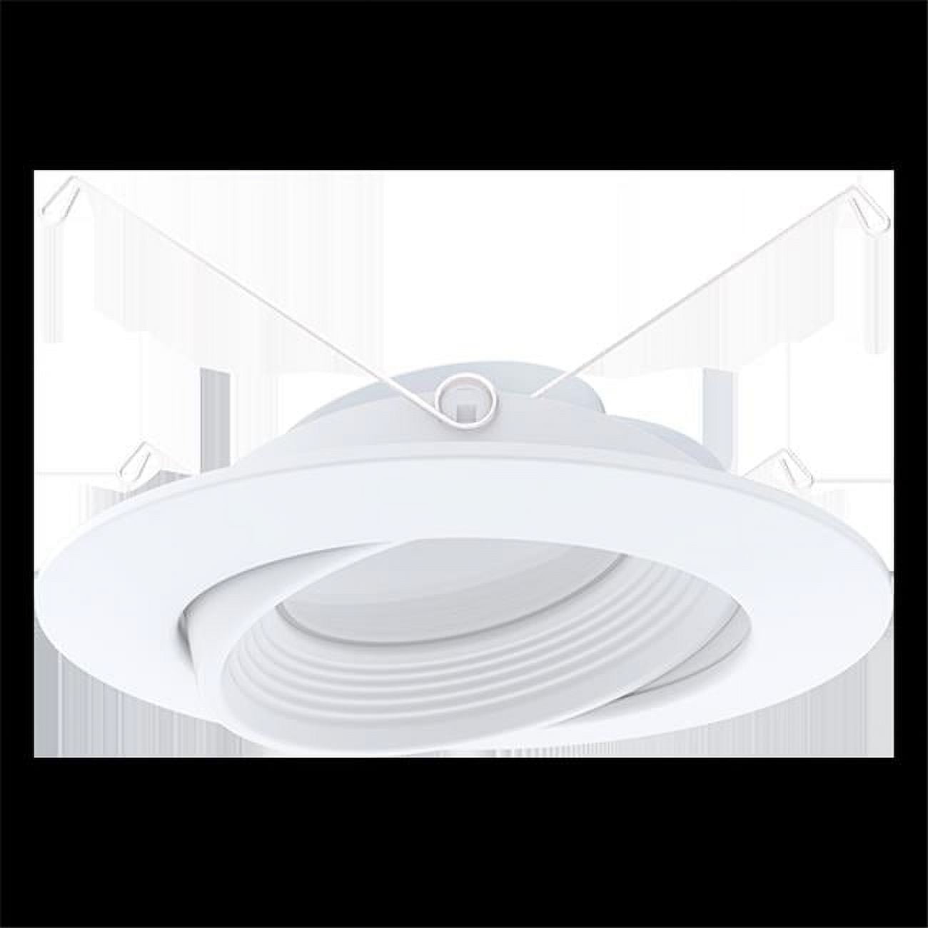 Picture of American Lighting AD6S-5CCT-WH 6 in. 15W Advantage Direct Select LED Swivel Recessed Downlight&#44; White