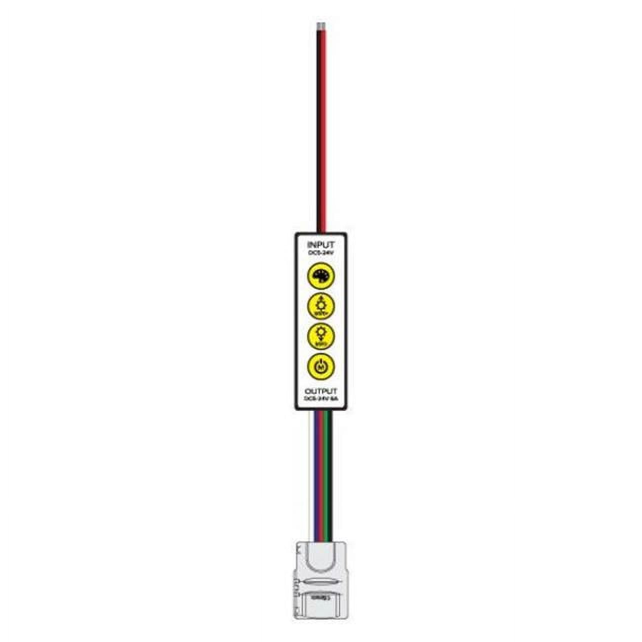 Picture of American Lighting INLINE-RGBW-CTRL Simple Select In-line Controller for RGBW LED Tape Light&#44; Multi Color