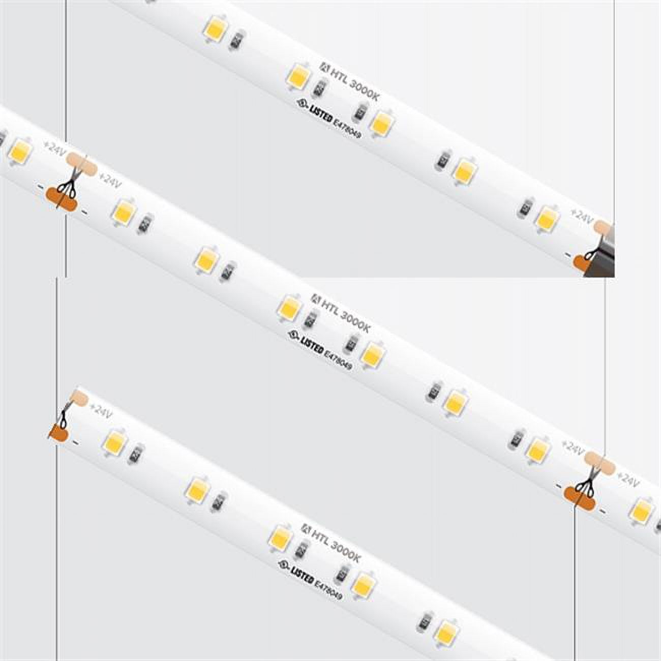 Picture of American Lighting HTL-WH-100 100 ft. 4000K 4.6W per ft. Trulux High Output Grade Tape Light&#44; White