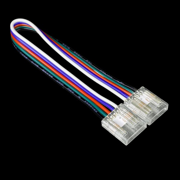 Picture of American Lighting TL-5JUMP6-COB 6 in. Tape-To-Tape Linking Connector for 5 Pin 12 mm Cob Tape Light