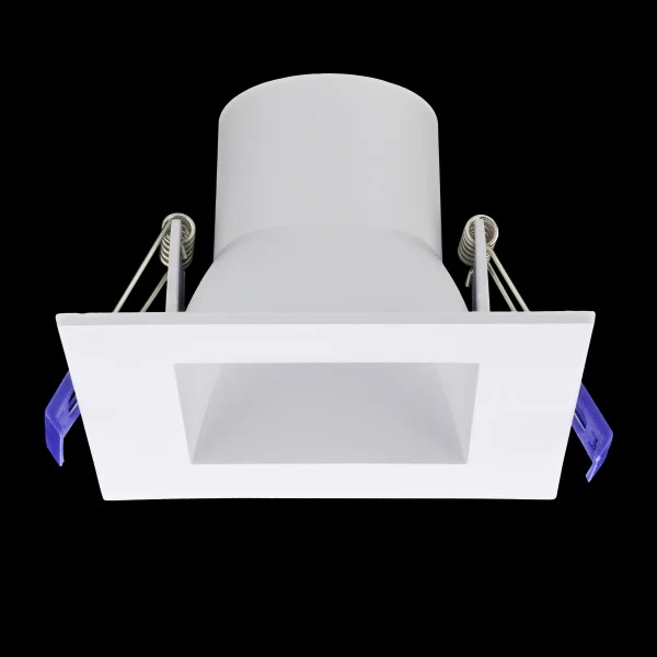 Picture of American Lighting SPKPL-RDLRE4Q-RGBTW-WH Spektrum Plus RGB Plus TW Regressed 4 in. Square Downlight&#44; White Finish