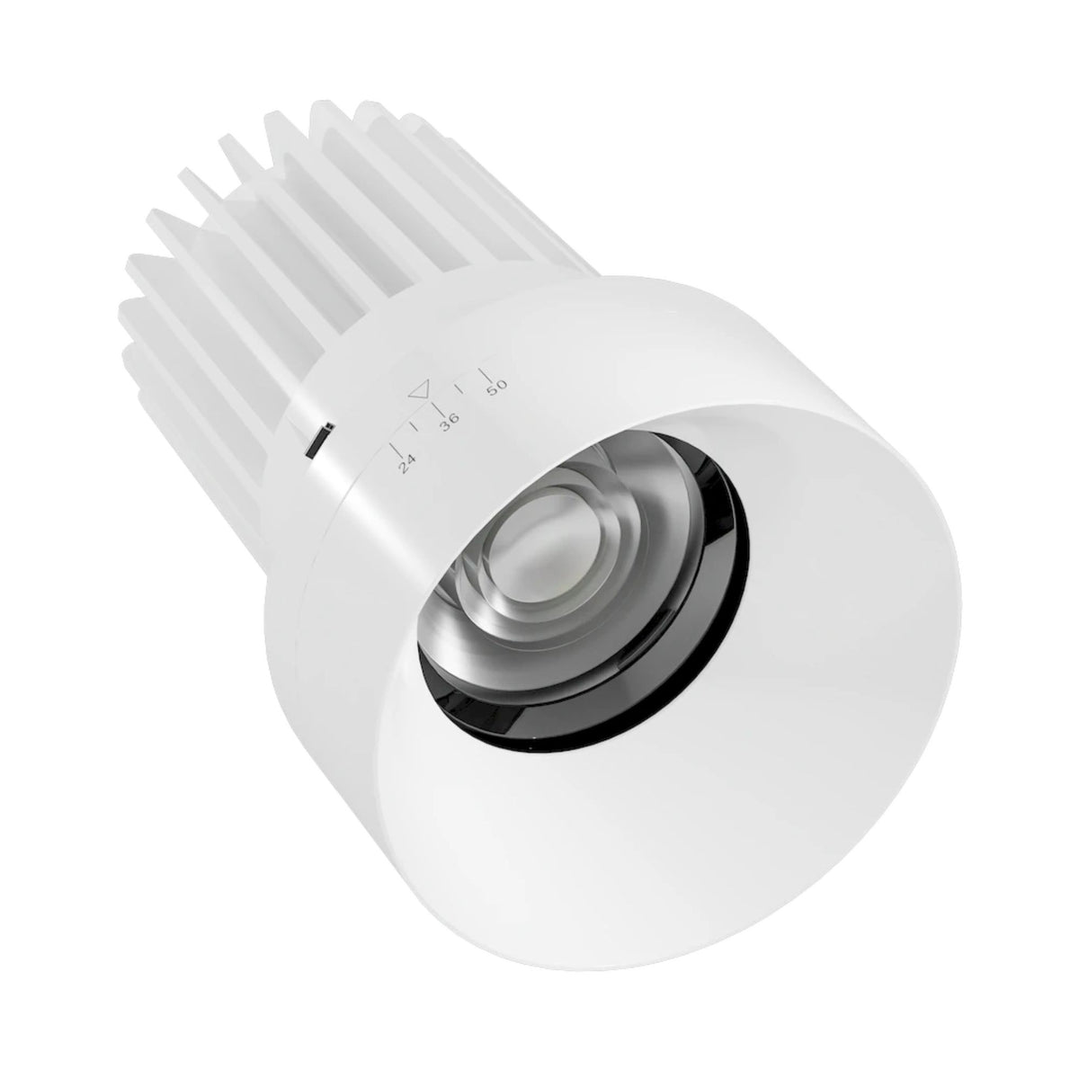 Picture of American Lighting RHYM-DL3R-15-2450-ZOM-5CCT-WH Rhyme 3 in. Beam Angle Adjustable Round Downlight&#44; White Finish