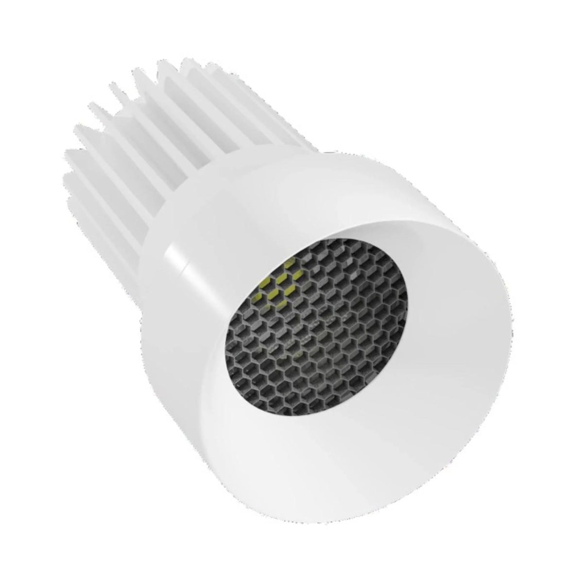 Picture of American Lighting RHYM-DL3R-15-36-THNC-5CCT-WH Rhyme 3 in. Deep Baffle Round Downlight&#44; White Finish