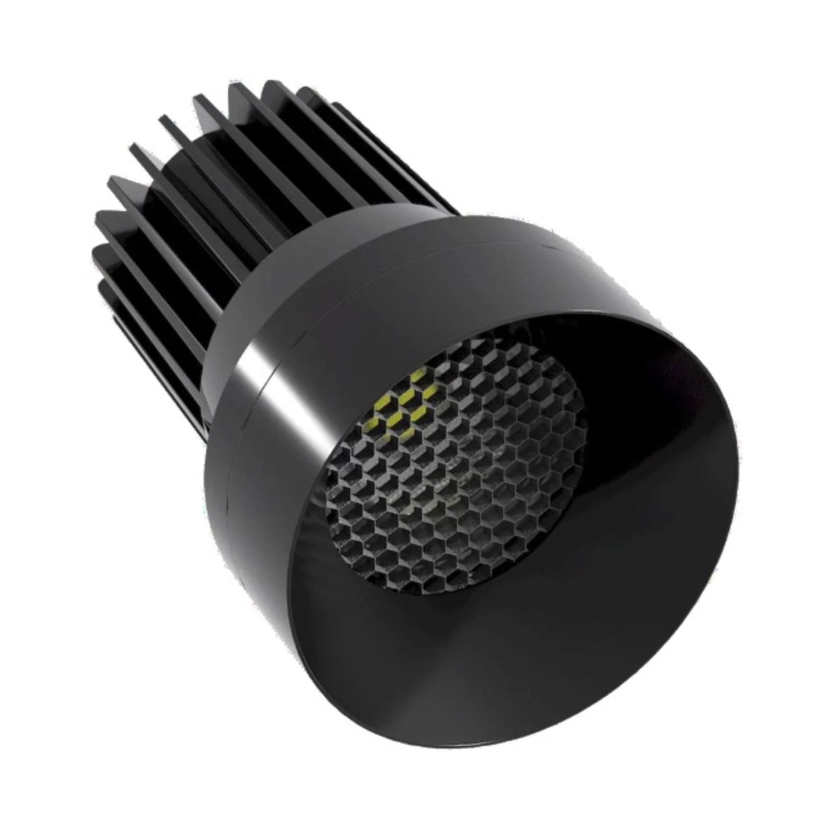 Picture of American Lighting RHYM-DL3R-15-36-THNC-5CCT-BK Rhyme 3 in. Deep Baffle Round Downlight&#44; Black Finish