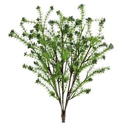 Picture of Admired by Nature GPB8374-NATURAL Artificial Berried Spring Rye Flower Bush&#44; Green