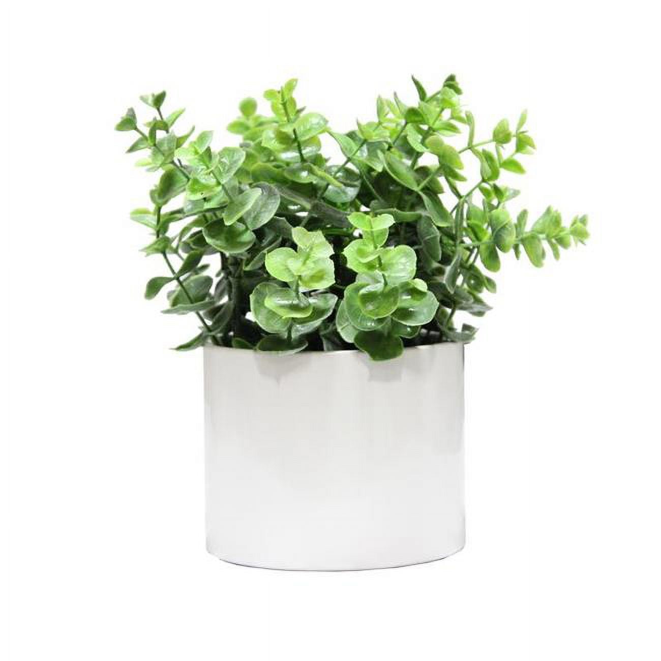 Picture of Admired by Nature ABN5P022-NTRL-E Artificial Eucalyptus Plant with Ceramic Pot - Green