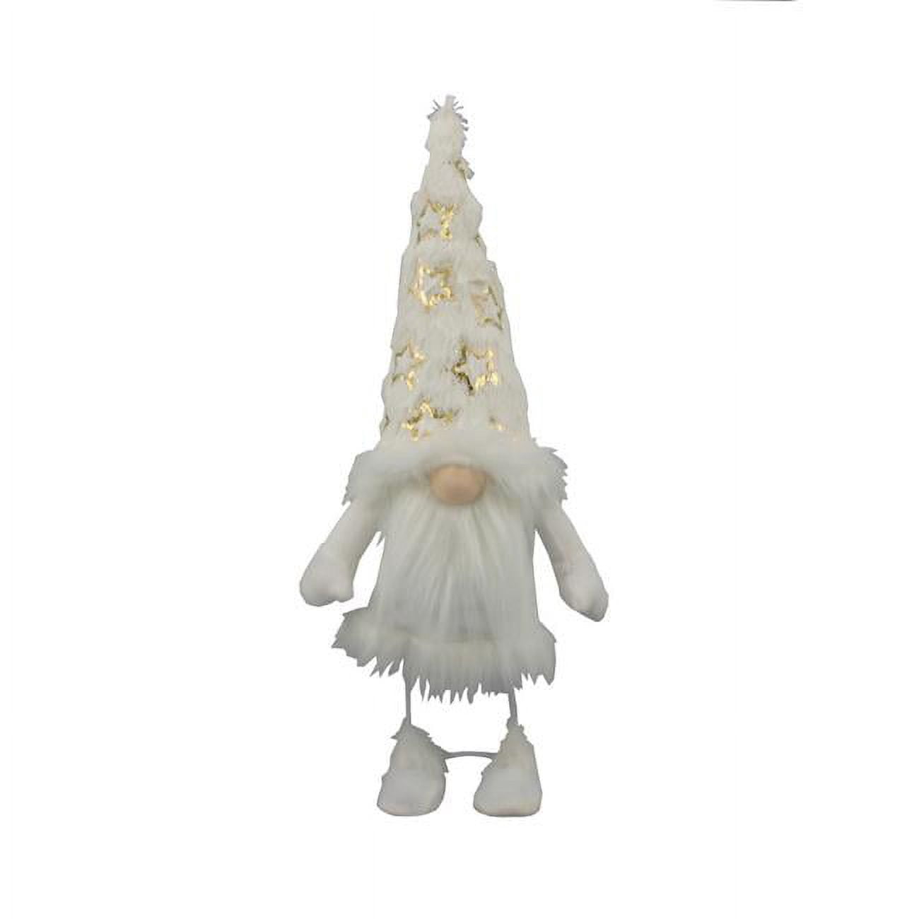 Picture of Admired By Nature  ABN5D021-WHT 15&quot; Standing Christmas Gnome 