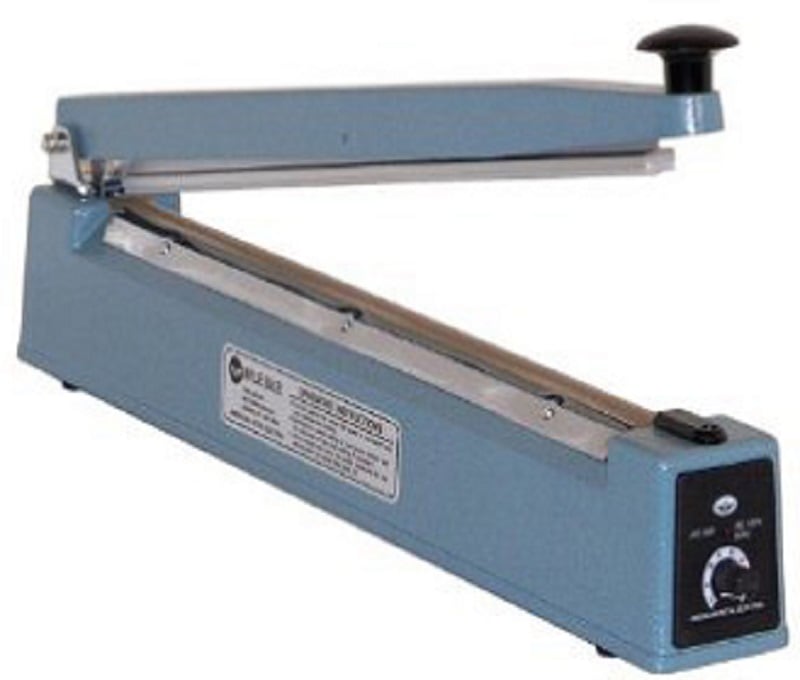 AIE-200HR 8 in. Hand Impulse Sealer - Round Wire Seal
