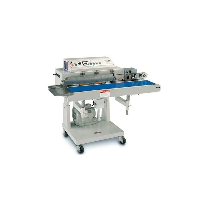 AIE-B7209 30 ft. per Min Continuous Band Sealer with Vacuum & Variable Speed