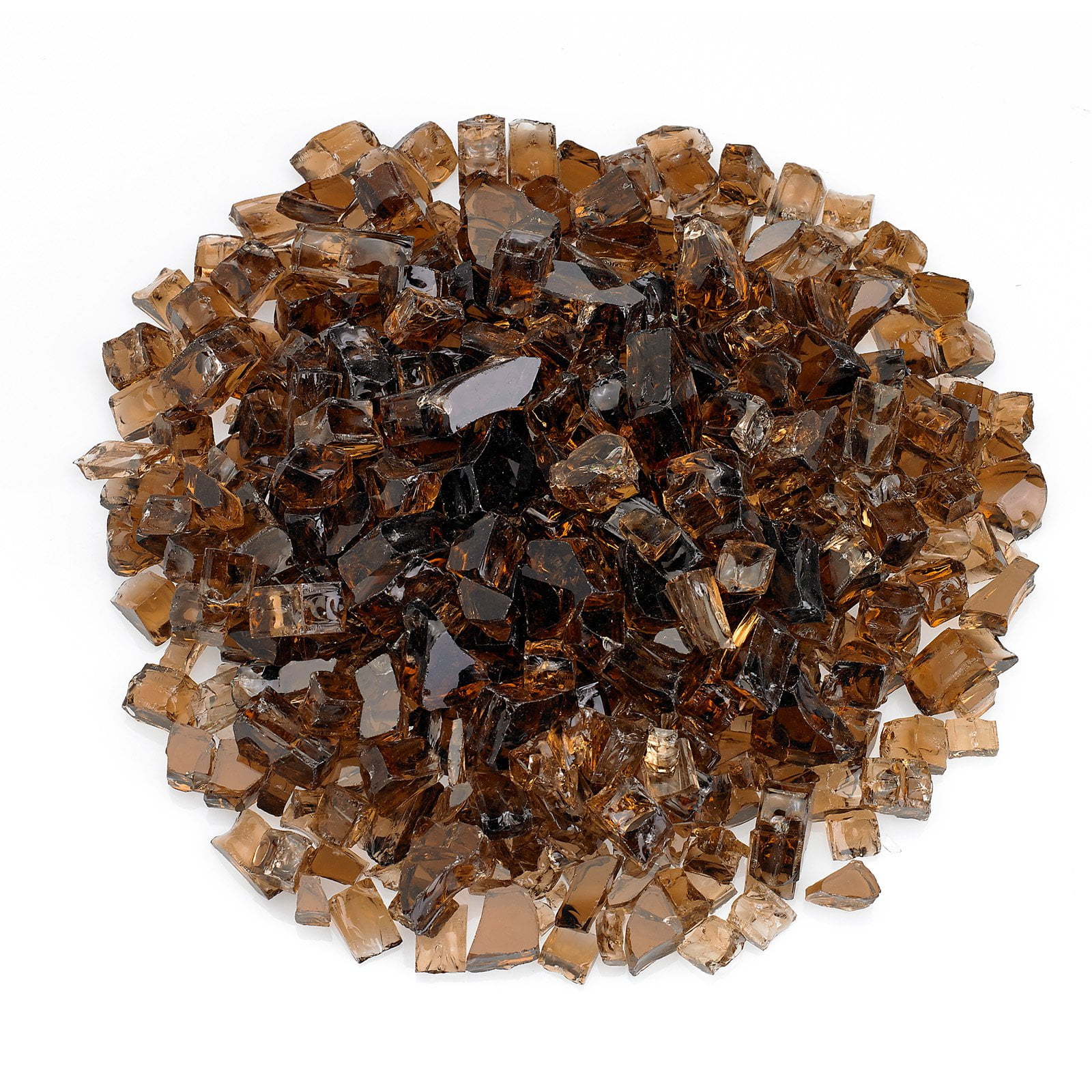Picture of American Fireglass AFF-COP12-10 0.5 in. Copper Fire Glass - 10 lbs