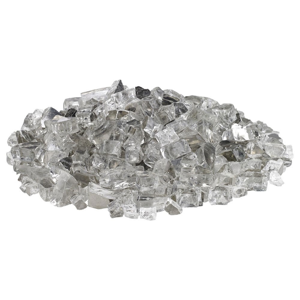 Picture of American Fireglass AFF-STFRRF12-10 0.5 in. Starfire Reflective Fire Glass - 10 lbs