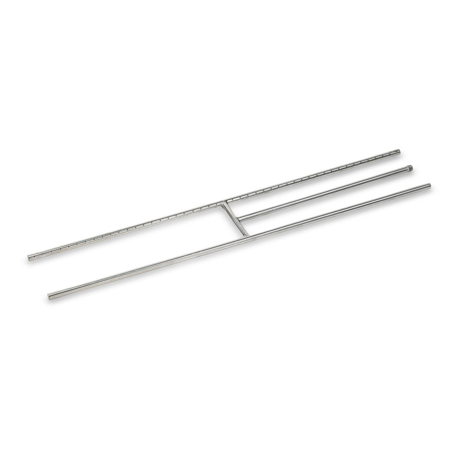 Picture of American Fireglass SS-H-48 48 x 8 in. Stainless Steel H-Burner